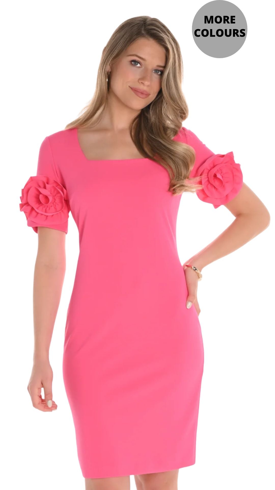 Knee-length Sheath Dress. Style FL251175