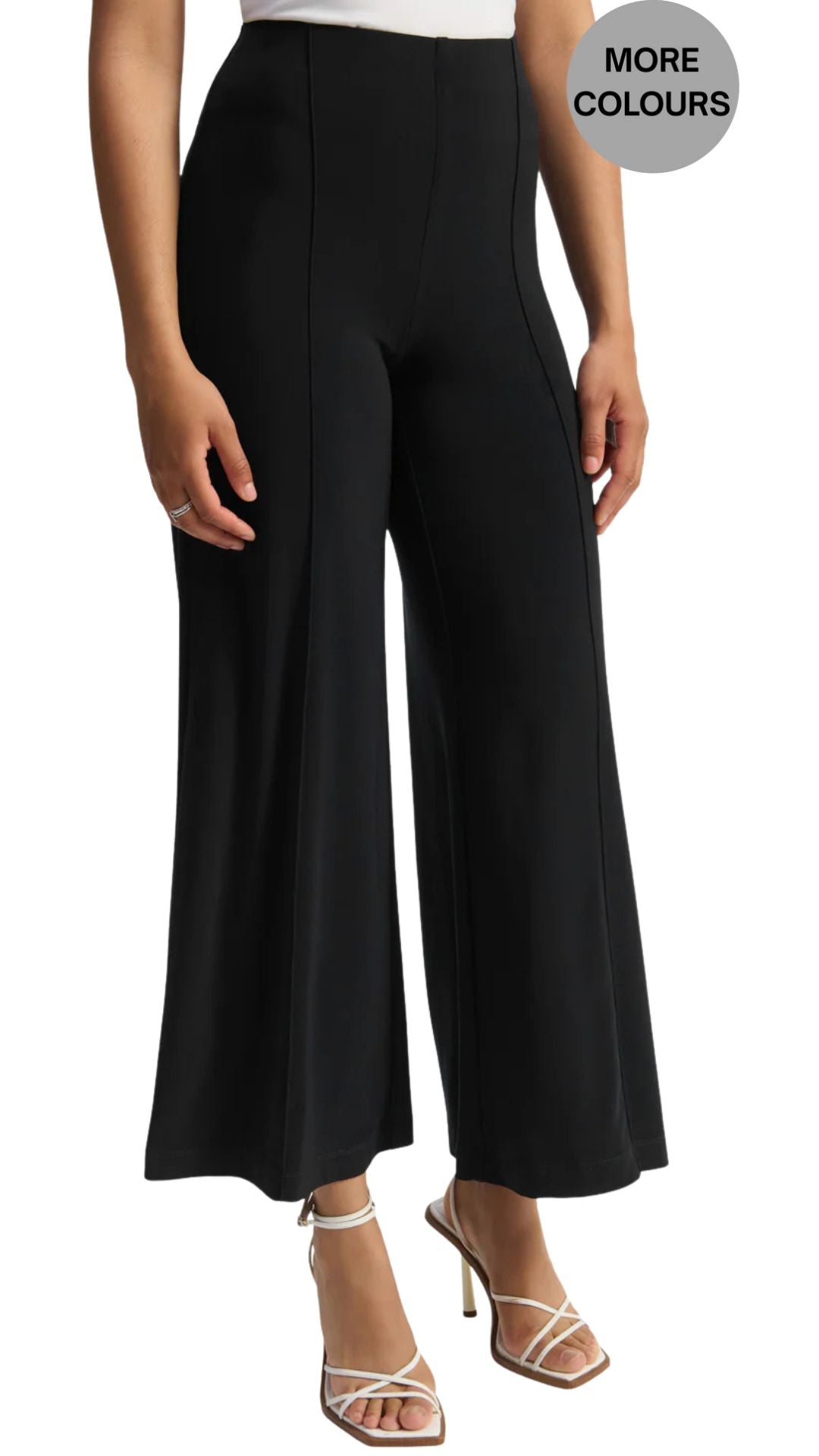 Pull On Wide Leg Centre Seam Pant. Style JR251017