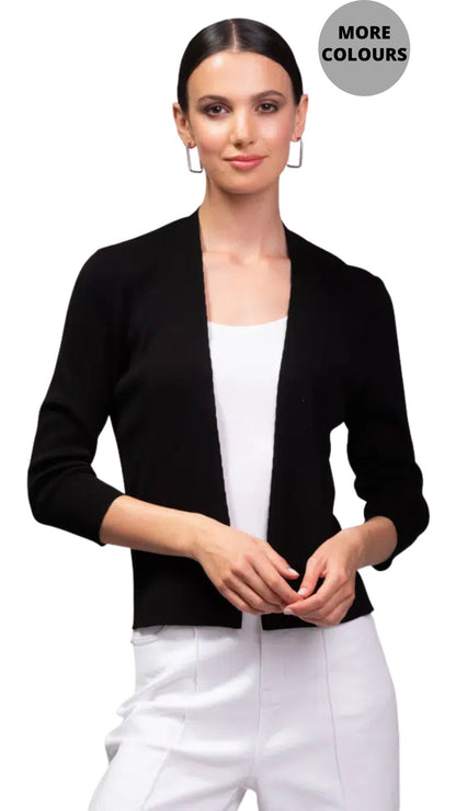 Open Front Stretch Knit Cardigan. Style AlSA45239