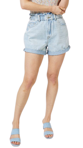 JIUKE High Waisted Capris Jeans Women Casual Summer Jean Shorts Skinny  Stretch Slim Fit Denim Shorts 