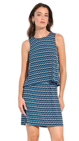 Graphic Leaves Roberta Dress. Style HATS23GLL1283