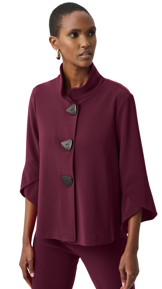 Classic Trapeze Jacket. Style JR193198-F26