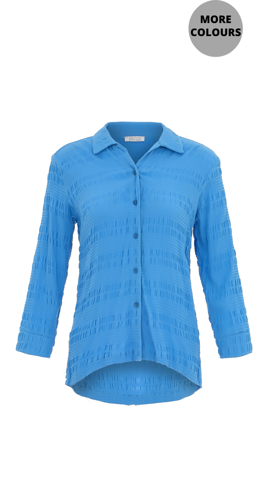 Crepe Fabric 3/4 Sleeve Blouse. Style DOLC25161