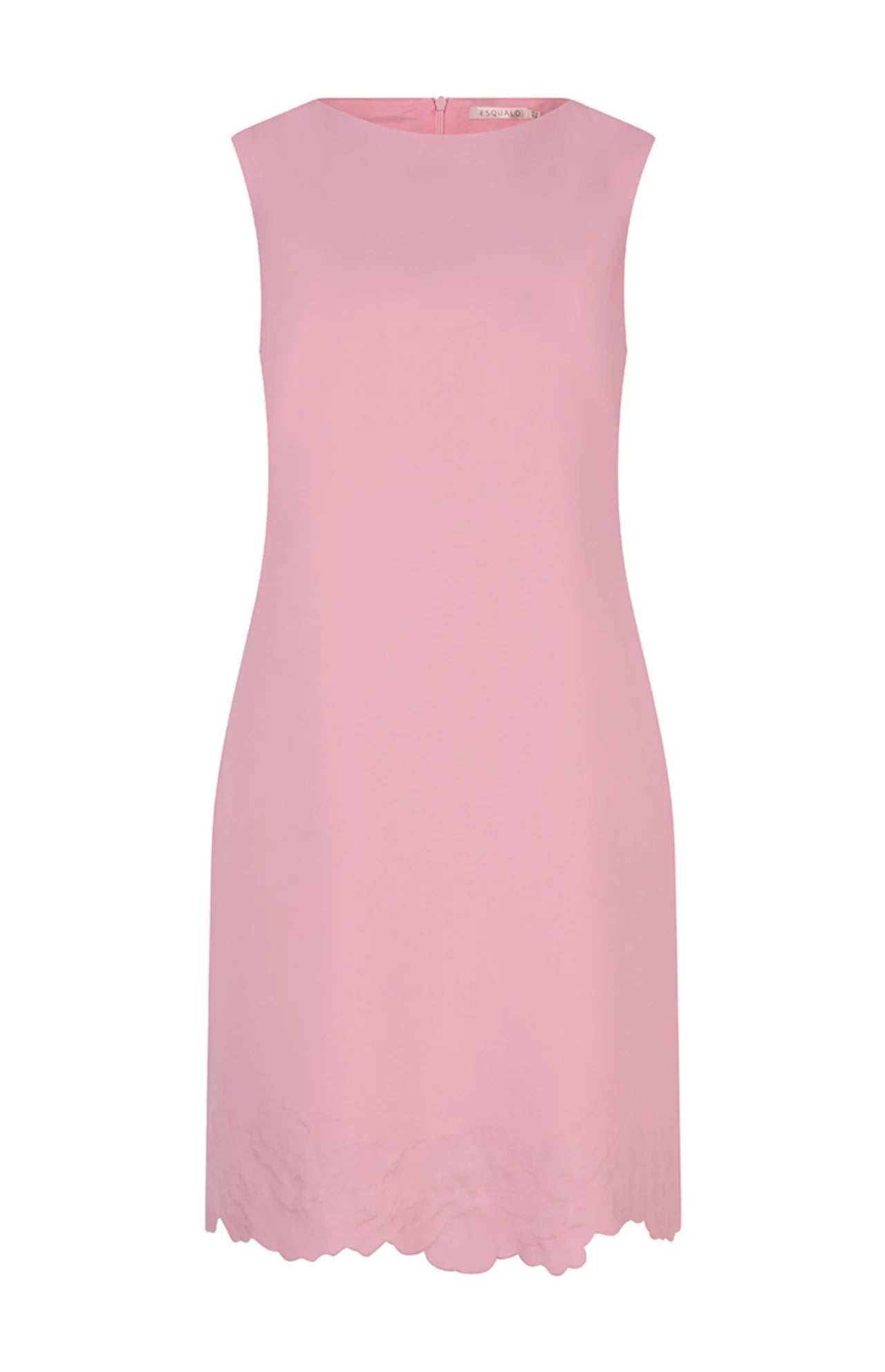Sleeveless Embroidered Flowers Details Dress. Style ESQ05010