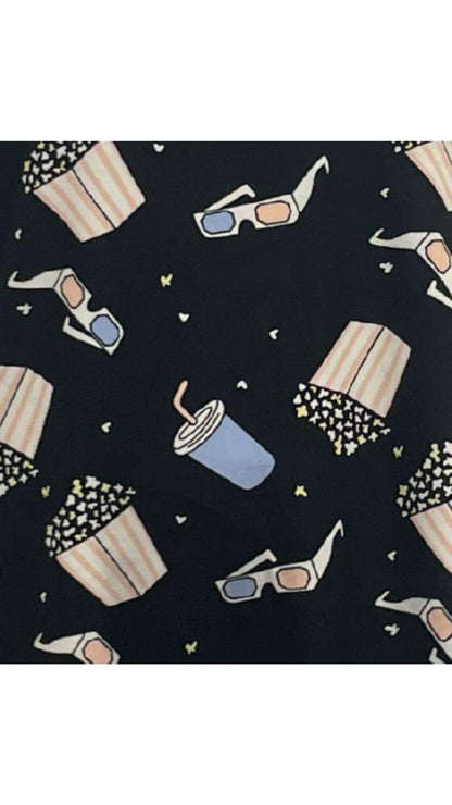 Movie Theme Print Night Shirt. Style COTYM-NSMOVIE