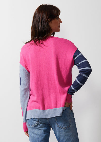 Spot On Stripes Sweater. Style ZKP6349U