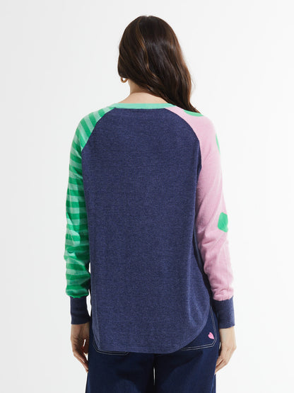 Spots & Stripes Sweater. Style ZKP7414U