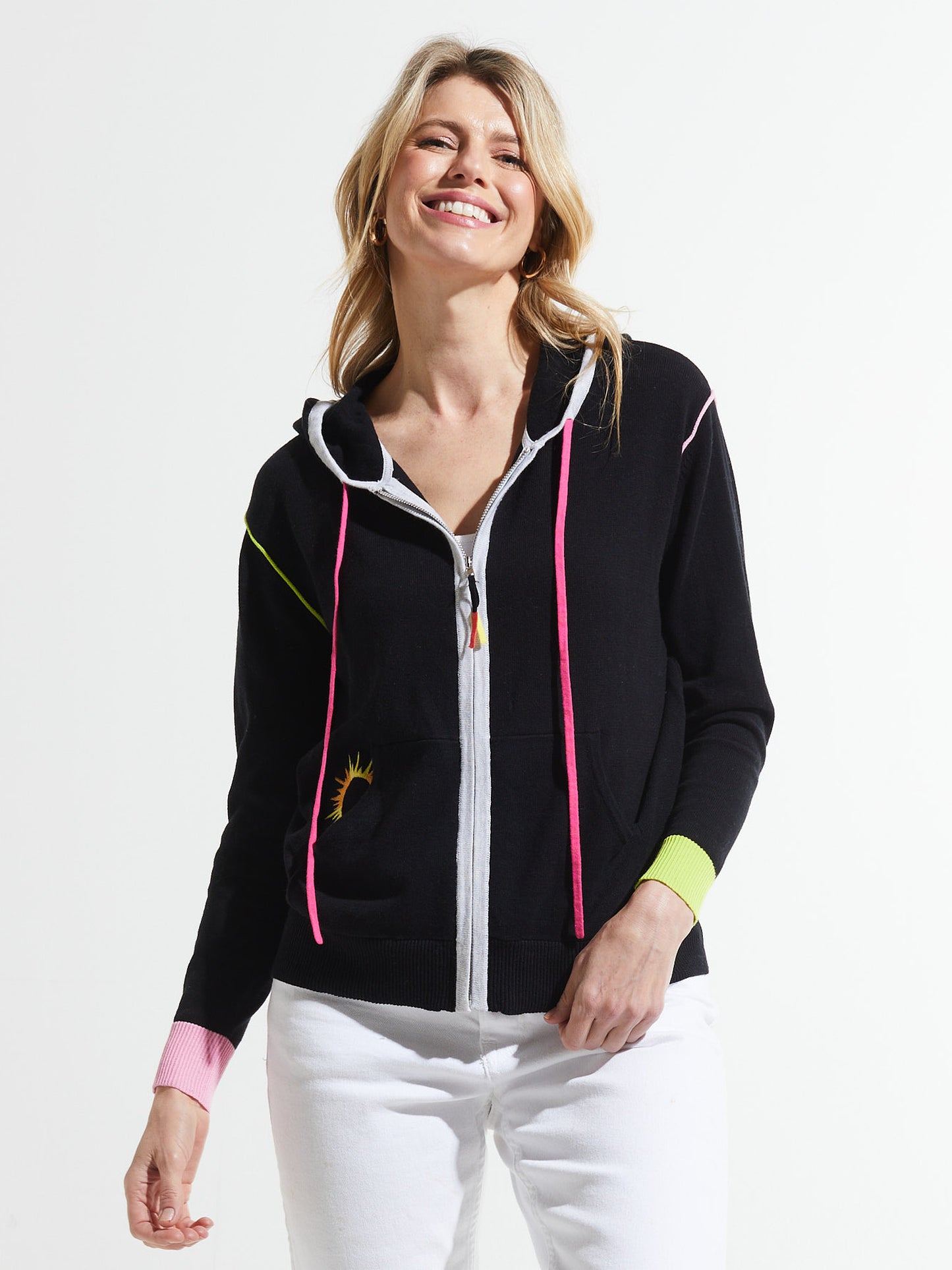 Wishes Come True Zip Up Cardigan. Style ZKP7426U