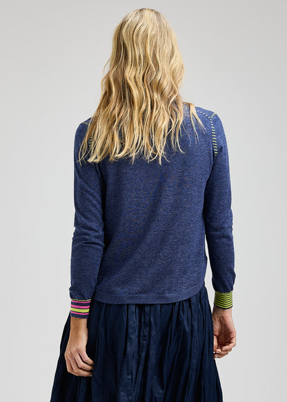 Chest Pocket & Contrast Stitching Sweatshirt. Style ZKP8405U