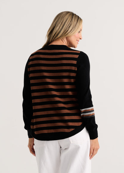 "I Heart You" Pop-Over Sweater. Style ZKP8535U