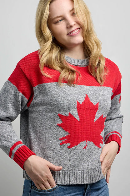 Canadian Shorty Knit Sweater. Style CKI52033