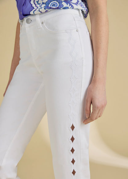 Christina Straight Leg Ankle Length Jean. Style FD5210511