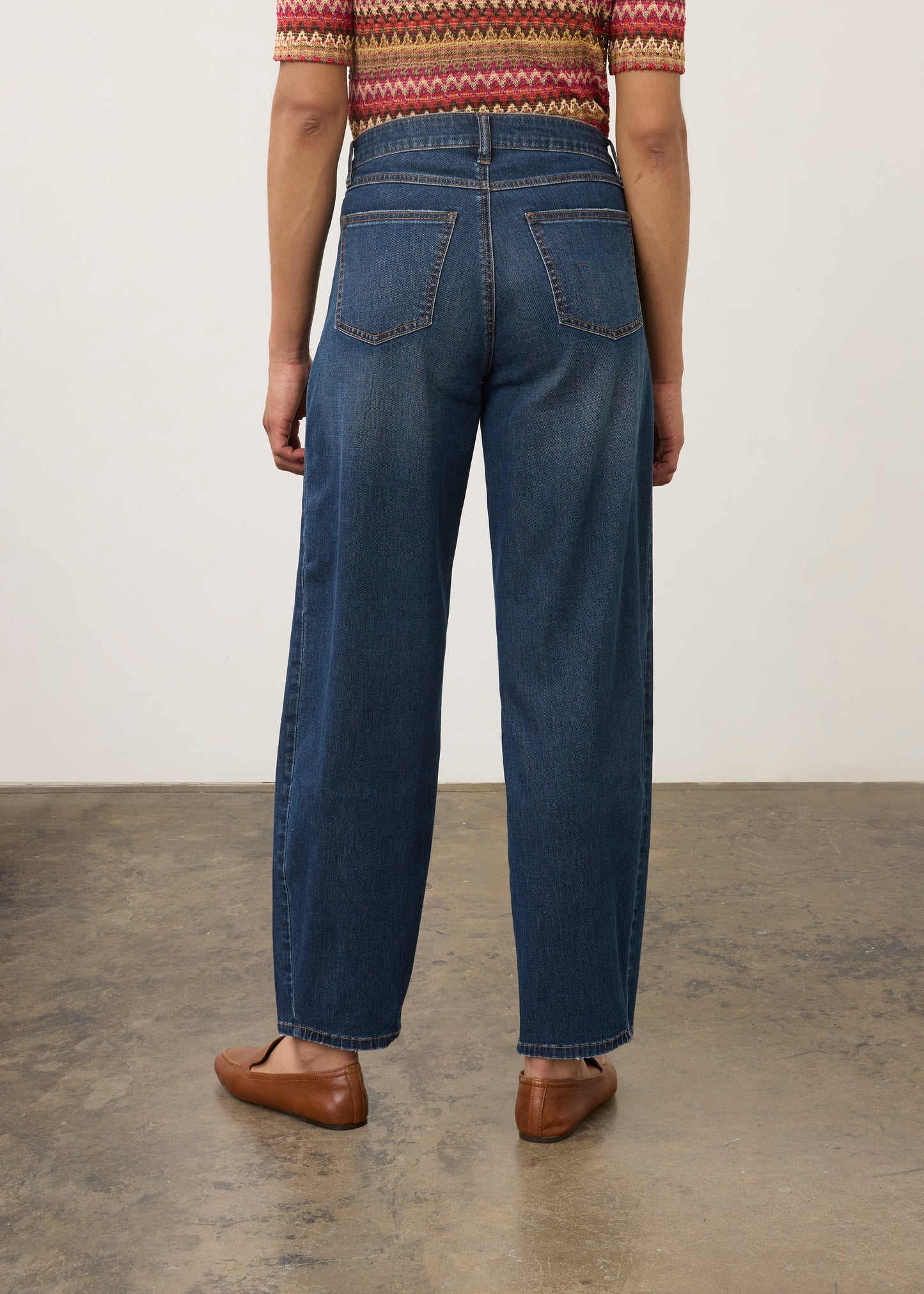 Girlfriend Barrel Ankle Denim. Style FD2795370