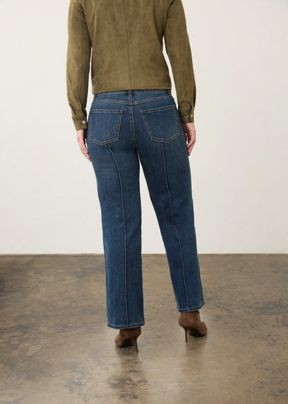 Olivia Pintuck Wide Leg Jean. Style FD2768779