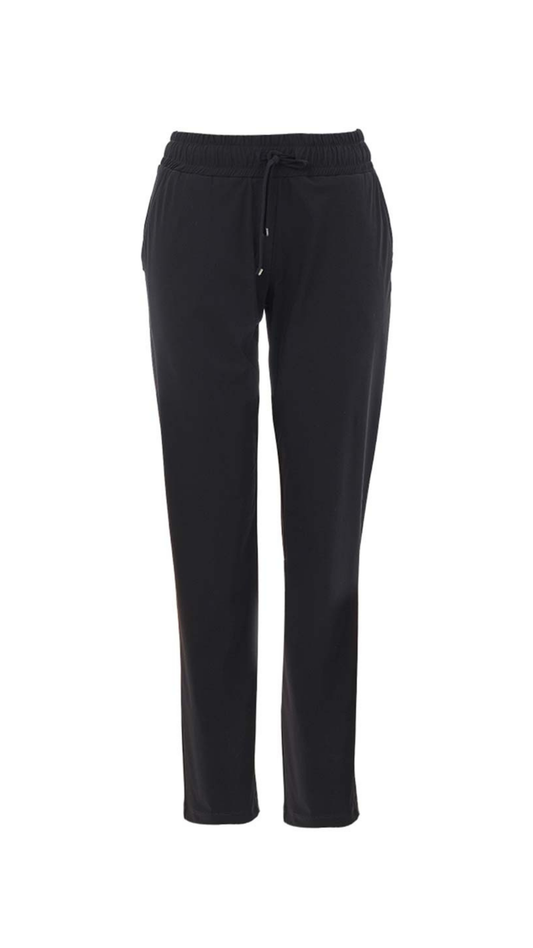 Pull-On Drawstring & Straight Leg Stretch Pants. Style DOLC26145