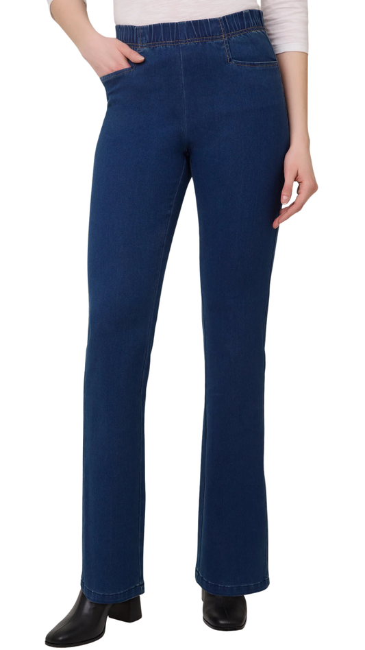 Pull-On Bootcut Jean. Style FD666406N