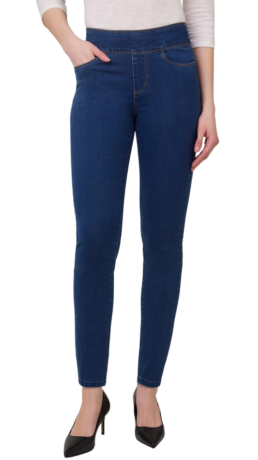 Pull-On Slim Leg Ankle Jean. Style FD241806N