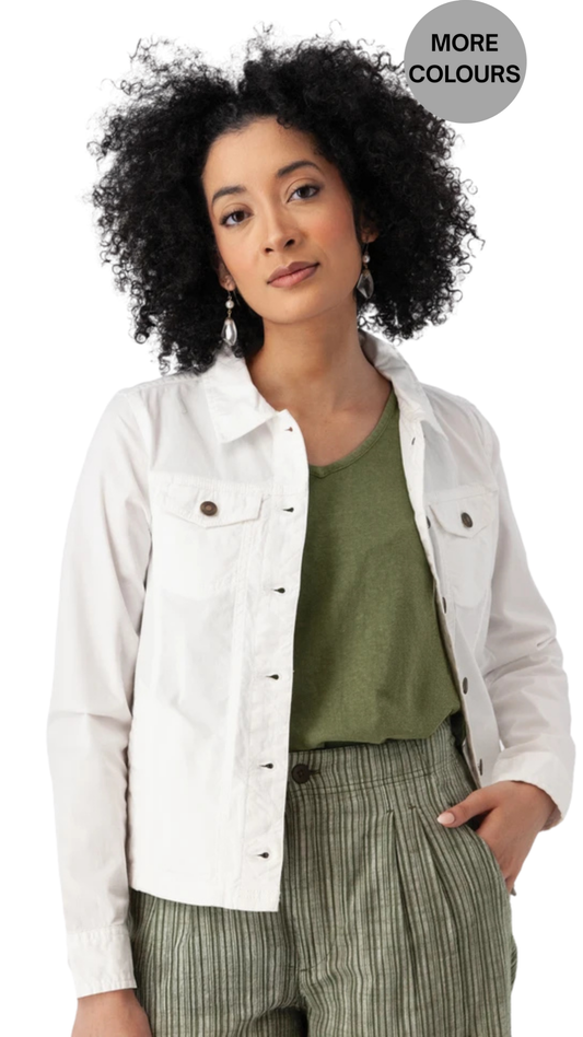 "Arden" Organic Jean-Style Jacket. Style AVO161442