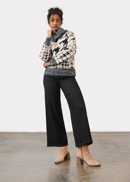 Olivia Pintuck Wide Leg Jean. Style FD2200217