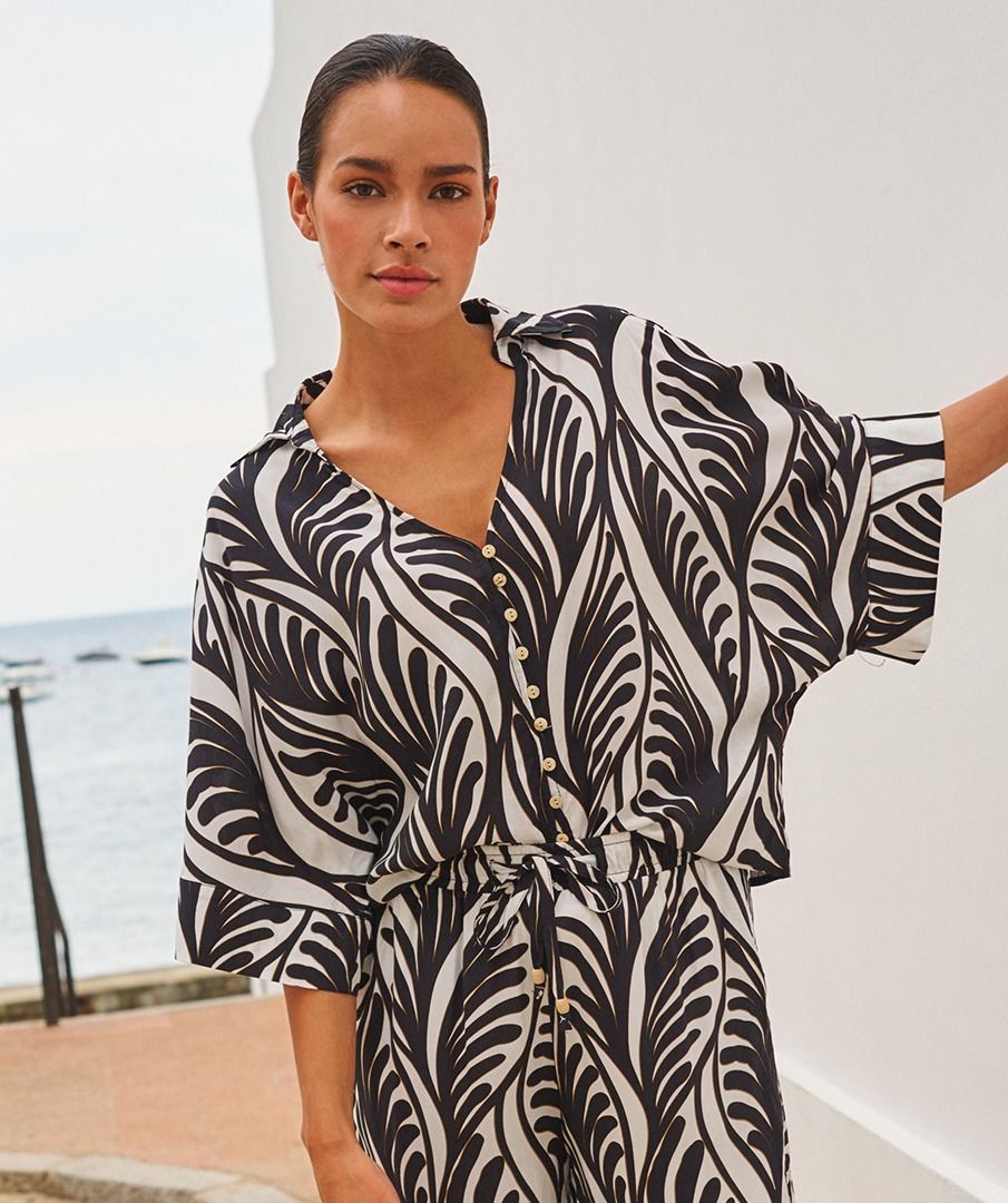 Summer Vibes Front Knot Top. Style ESQHS2514209