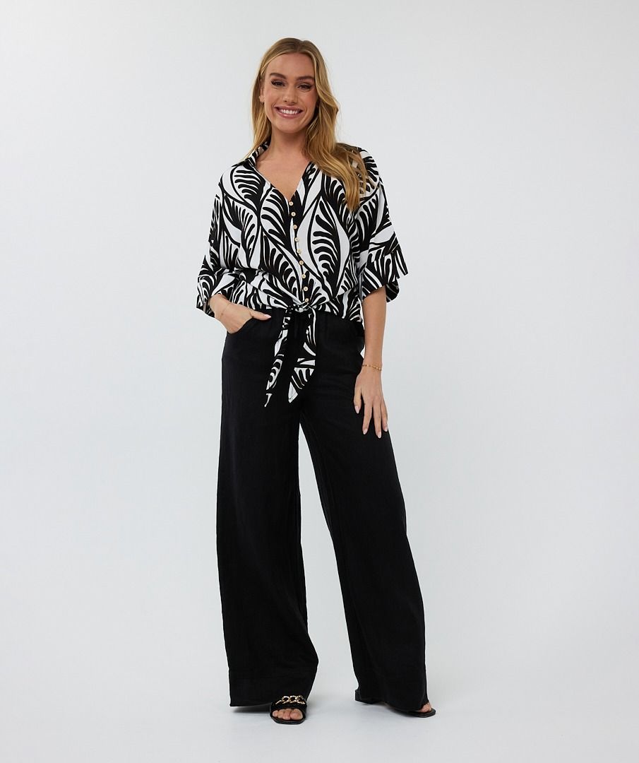 Summer Vibes Front Knot Top. Style ESQHS2514209