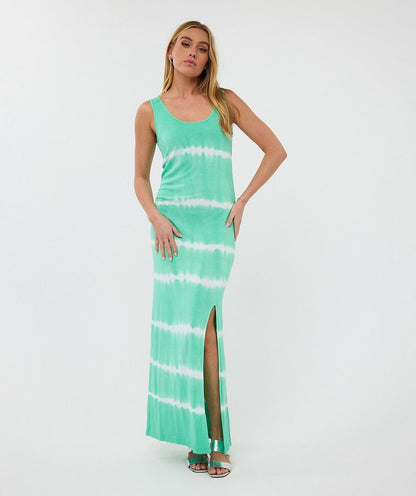 Tie Dye Jersy Tank Maxi Dress. Style ESQHS25.30209