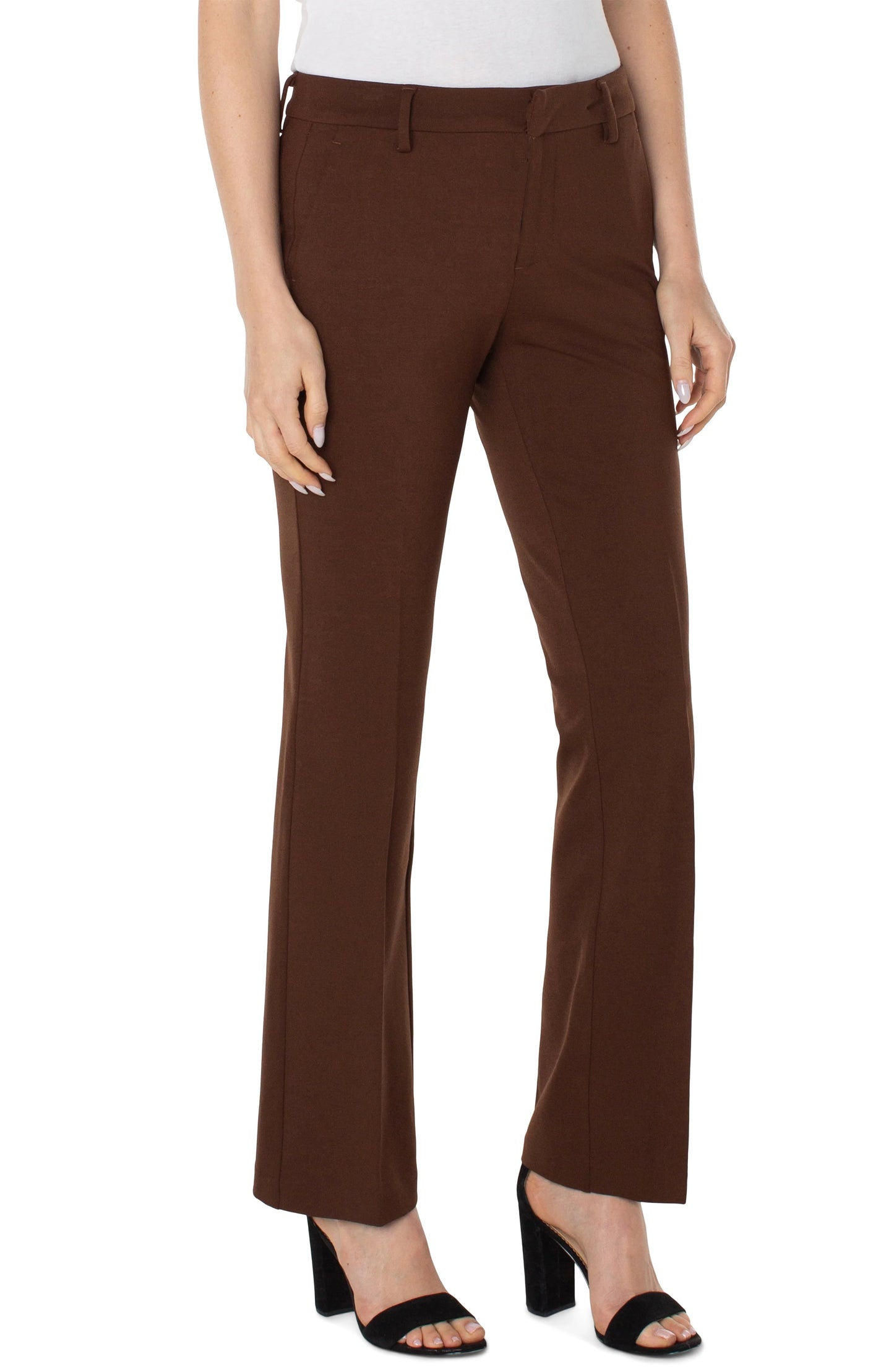 Kelsey Flare Super Stretch Trouser. Style LVLM4604M42BSO