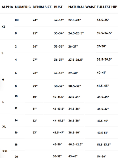 Abby Skinny Stretch Jean. Style LVLM2000CH9