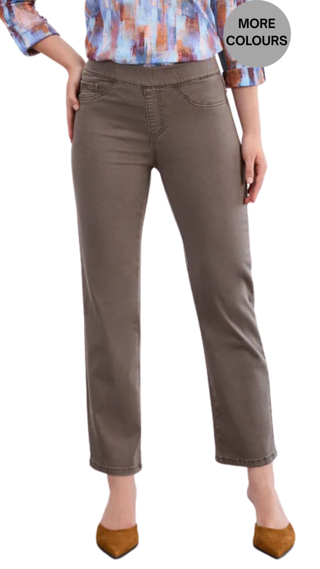 Pull-On Straight Leg Jean. Style FD2531511