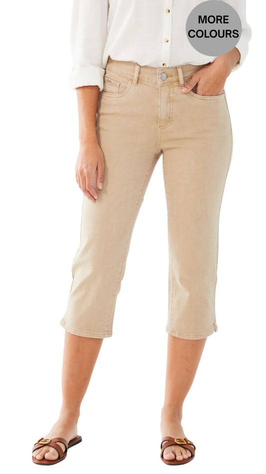 Olivia Slim Stretch Capri. Style FD2110511