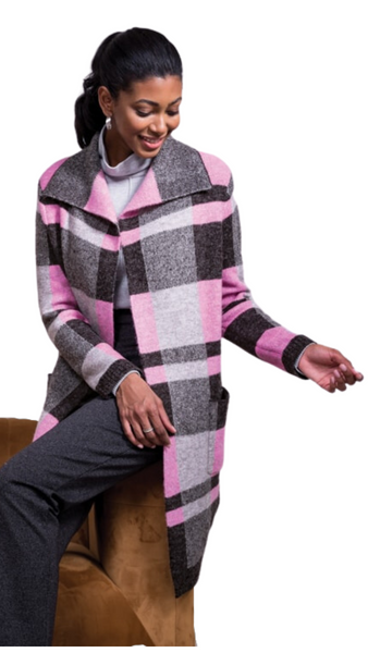 Shawl Collar Cardigan in Multiple Colours. Style ALSA42136