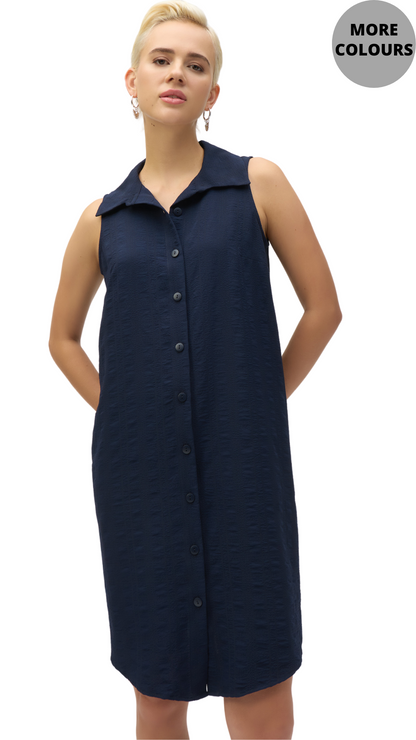 Novelty Straight Shirt Dress. Style JR252173