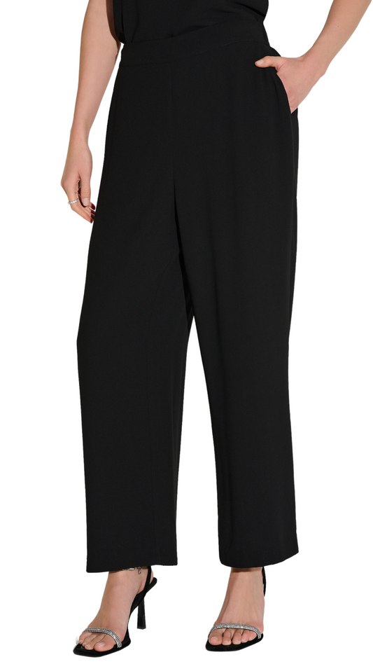 Signature Georgette Straight Leg Pant. Style JR253756