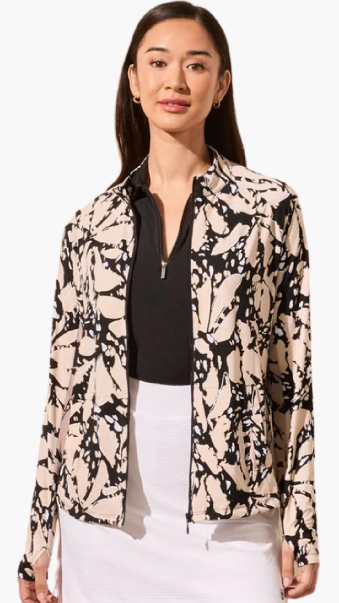 Performance UPF 50+ Zip Up Cardigan. Style TR1817O-3024