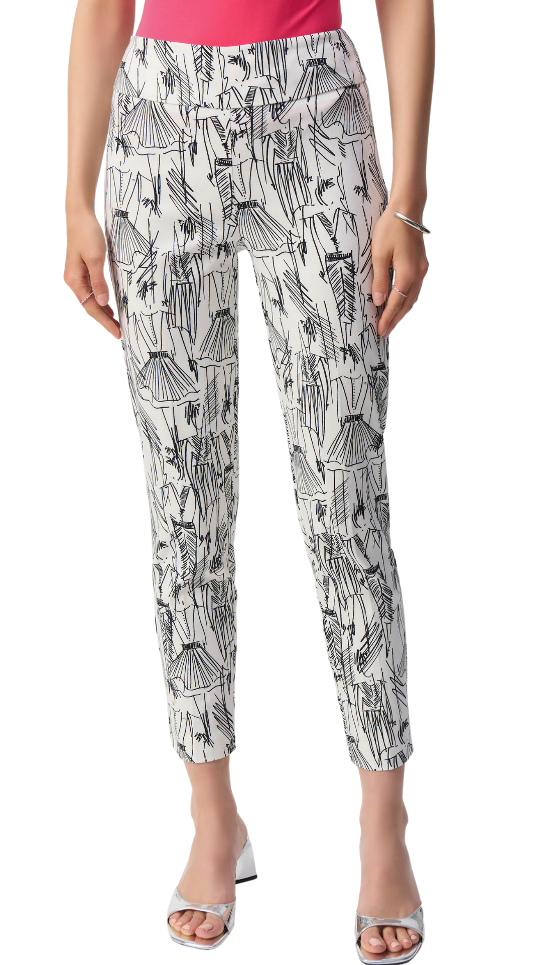 Millennium Conversational Print Slim Fit Pant. Style JR251002