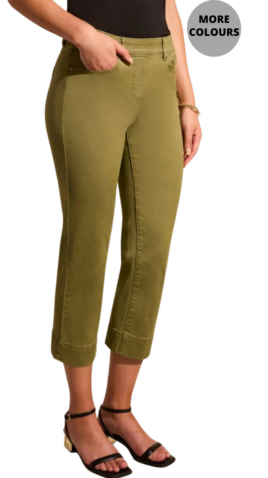 Pull-On Kick Flare Capri. Style TR1647O-2020W