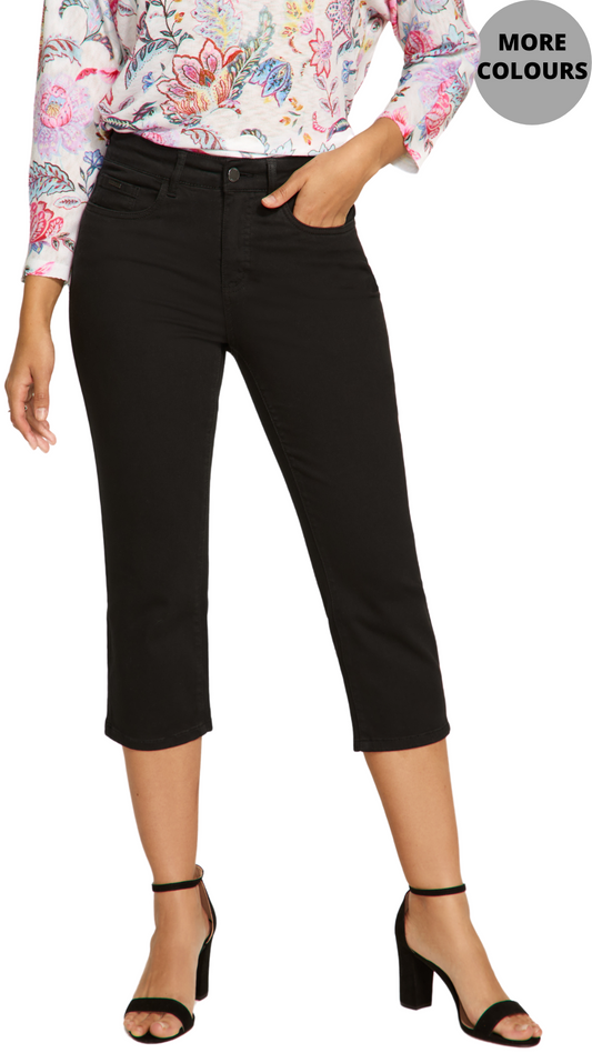 Olivia Slim Stretch Capri. Style FD2110511