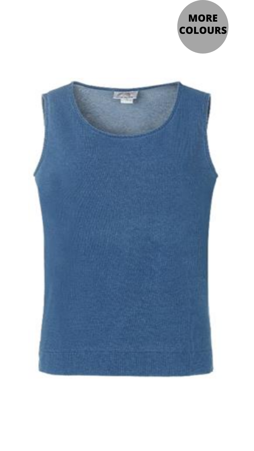 Sleeveless Cotton Top. Style WP1200