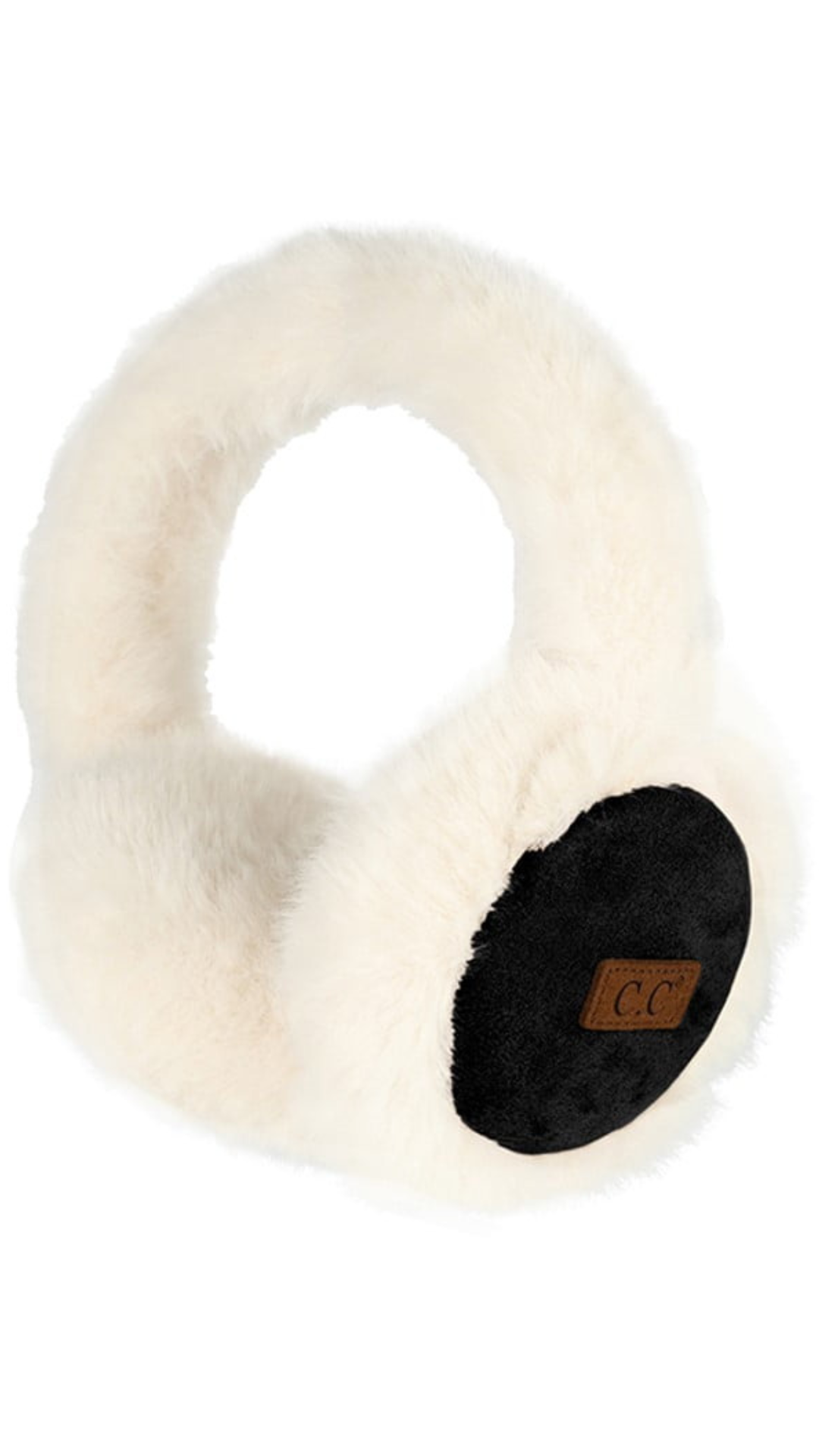 Suede & Faux Fur Earmuffs. Style MODEMS-4491