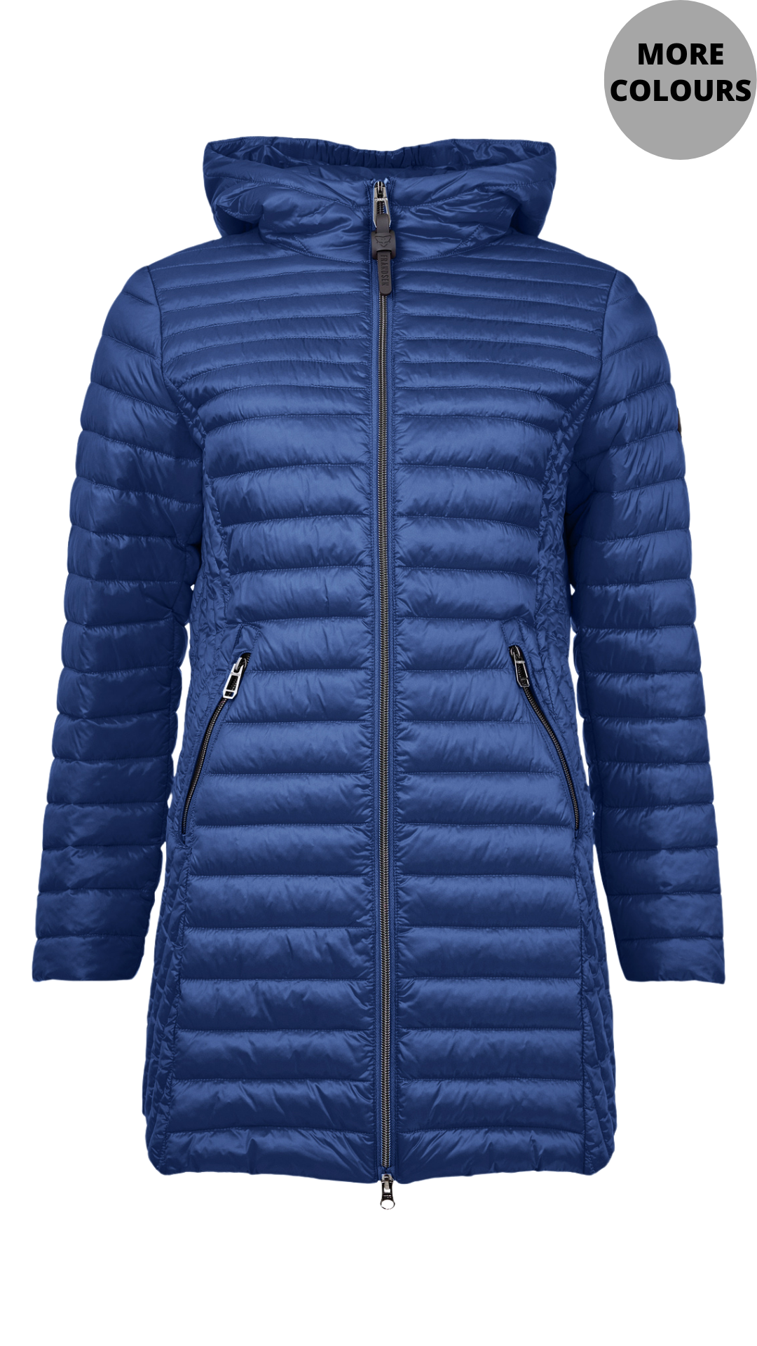 Lightweight Mid Length Quilted Puffer Outerwear. Style FR104