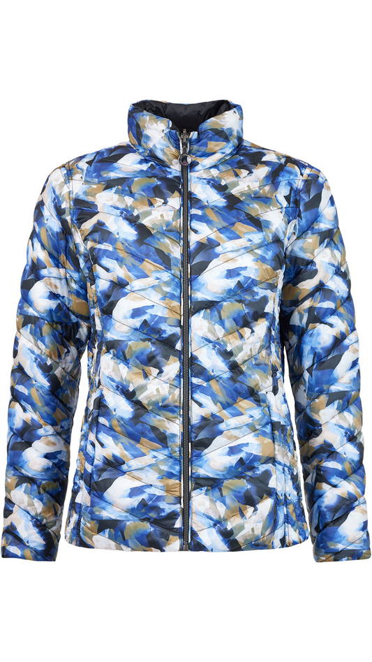 2-In-1 Reversible Printed/Solid Outerwear. Style FR926