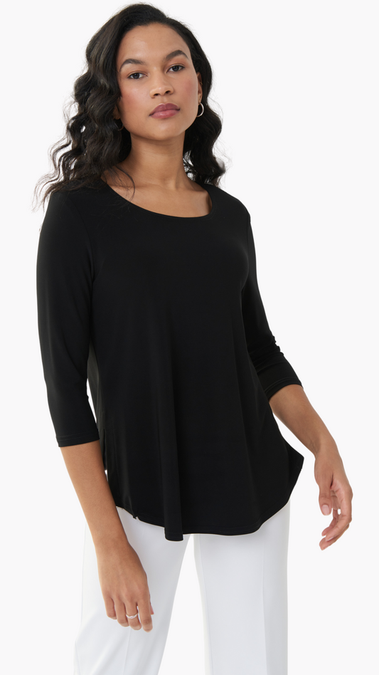 Classic 3/4 Sleeve Top. Style JR183171