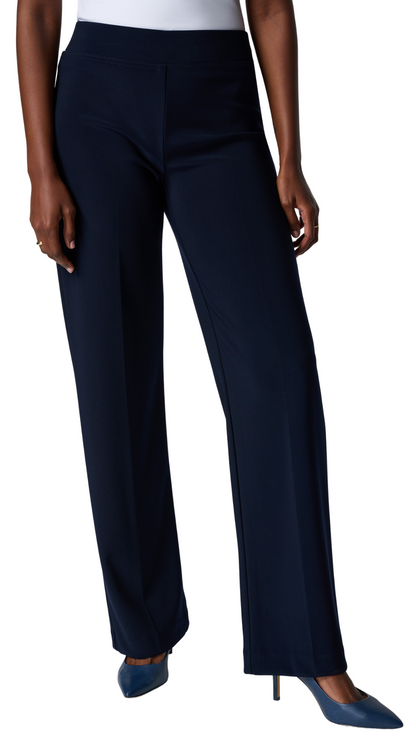 Pull On Straight Leg Pant in Black or Midnight. Style JR153088