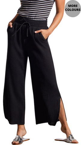 Cotton Gauze Wear Two Ways Pant. Style TR5346O-4555