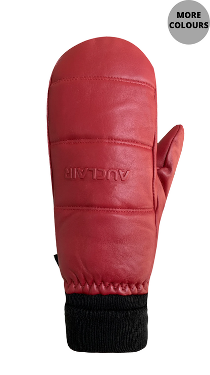 Luna Leather Mitt with Ribbed Cuff. Style PG7B846