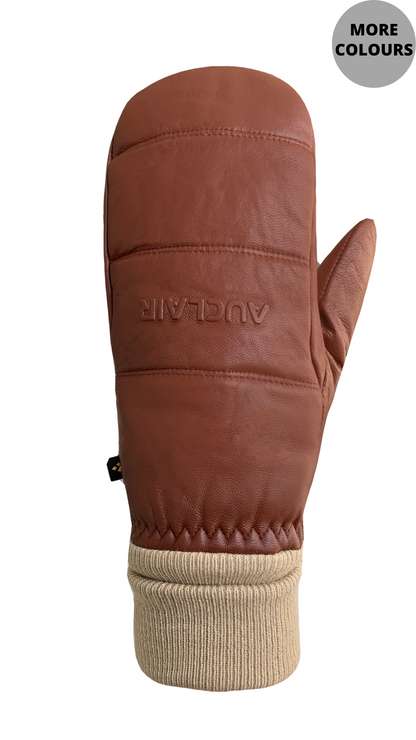 Luna Leather Mitt with Ribbed Cuff. Style PG7B846