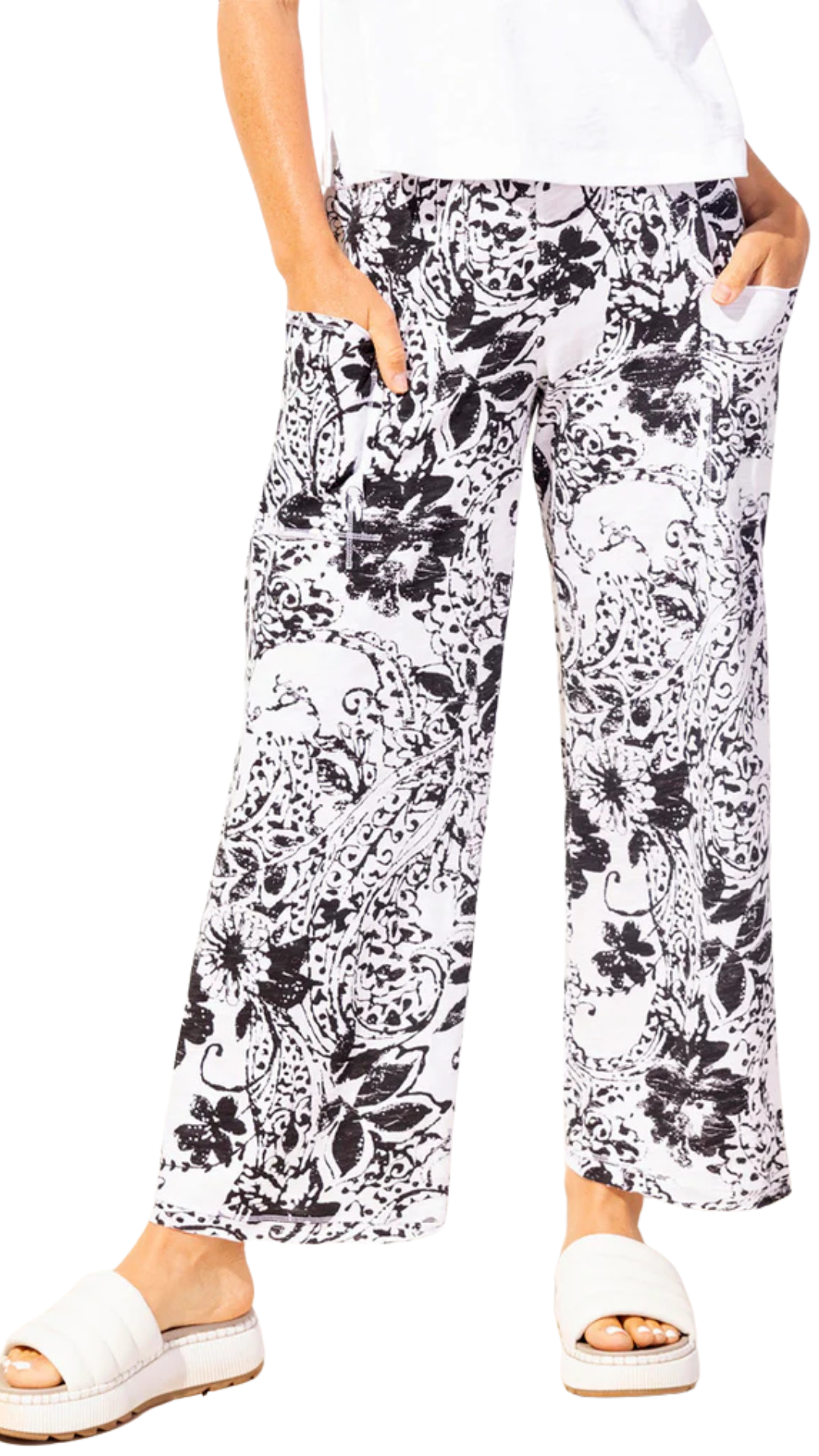 Floral Print Magic Printed Pant. Style ESCE64526