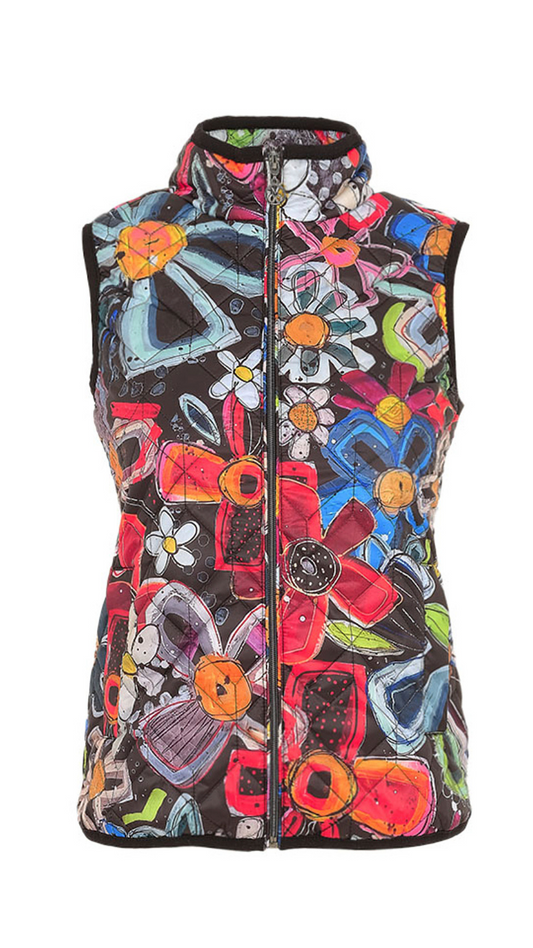 "Pour Toi Minnie de Mikey" Artist Print Vest. Style DOLC74826