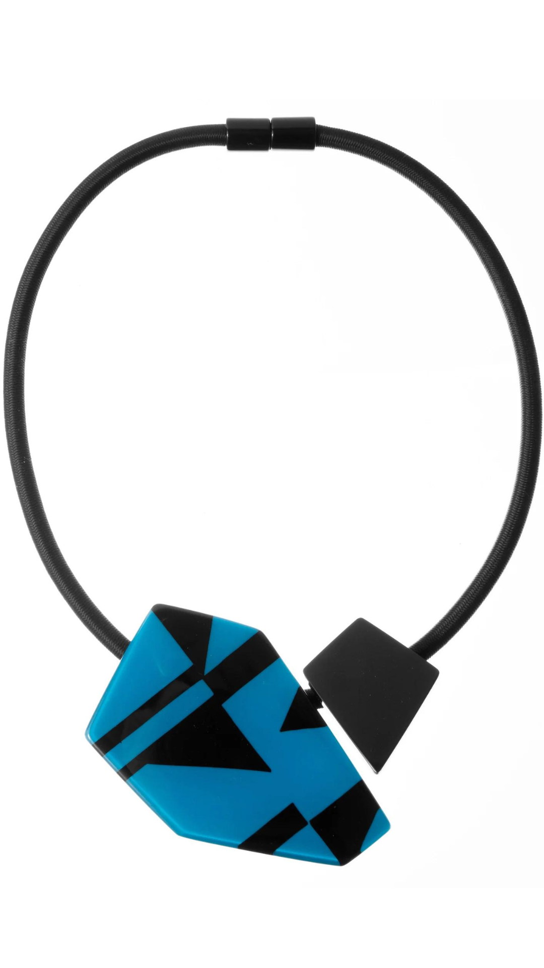 Urbana Collection - Teal & Black Necklace. Style 5410150TEALQ02