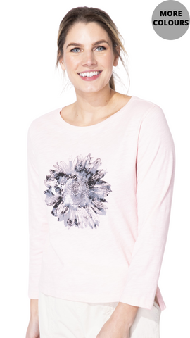 Fold Over Neck Sweater in Black or Latte. Style JR233955